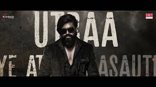 Sulthan | KGF chapter-2 | Rocking star yash | full song with lyrics