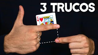 3 TRUCOS DE MAGIA FÁCILES DE HACER