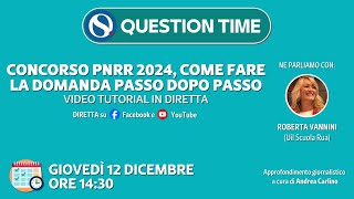 Concorso scuola, VIDEO GUIDA + QUESTION TIME: passaggi spiegati e risposte alle domande [INTEGRALE]