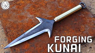 Forging a KUNAI out of Rusted Tank ARMOR