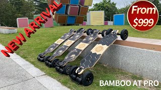 New Arrival! Ownboard Bamboo AT Pro Electric Skateboard