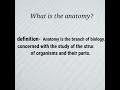 definition of anatomy what is anatomy anatomy physiology pharmacy pharmacist