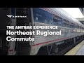 Commuting on Amtrak's Northeast Regional Train