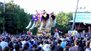 2011新居浜太鼓祭り　八幡神社　沢津太鼓台