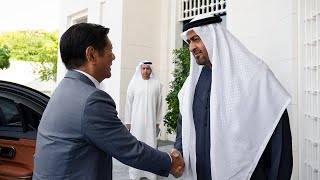 UAE President meets President of Philippines