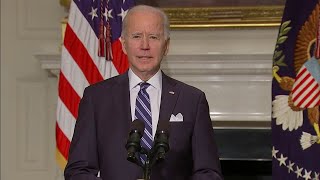 Joe Biden continues busy first days of presidency, addressing climate change