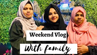 WEEKEND VLOG WITH FAMILY | RIYADH MAGIC FOREST VISITED WITH FAMILY | MALAYALAM |BINCY JANISH VLOGS