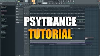 Simpler Psytrance Drop produzieren | FL Studio Tutorial