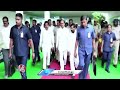 cm kcr inaugurated integrated veg and non veg market suryapet v6 news