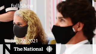 CBC News: The National | Trudeau says he’s looking into GG vetting process | Jan. 22, 2021