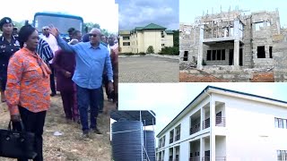 It sád... President Mahama inspected the abandoned fisheries college by NPP in Anomabo