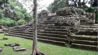 Copan, Honduras - cást za Akropolis - Pohrebiste