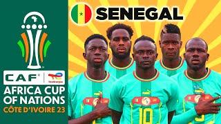 SENEGAL SQUAD AFCON 2024 | AFRICA CUP OF NATIONS COTE D'IVOIRE 2023