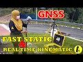 GNSS : Kaedah Kerja Di Lapangan (Fast Static & RTK)