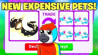 Trading NEW PETS IN ADOPT ME!