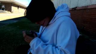 Creepypasta Cosplay: Homicidal Liu annoying Jeff the Killer Creepypasta Cosplay: Homicidal Liu annoying Jeff the Killer