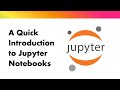 Quick introduction to Jupyter Notebook