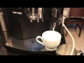 Making a cappuccino on my Jura S9