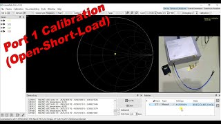 Librevna Software-1 Port Coaxial Cable Calibration (Open, Short, Load)