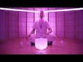 crown chakra frequency sound bath 485hz singing bowl and tuning fork sahasrara