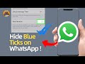 How To Hide Blue Tick Marks in WhatsApp (2026) | Turn Off Read Receipts
