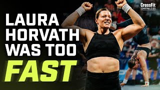Laura Horvath Sets a Blistering Pace in Event 4 at the Europe Semifinal
