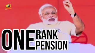 PM Modi Assurance to Ex Servicemen | VRS also Eligible for OROP | Mango News