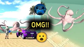 kraken sea monster👹!! Big Octopus 🐙!! Indian Bike Driving 3d !!