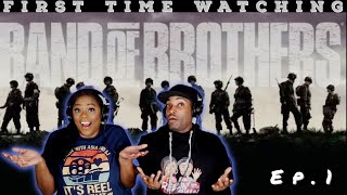 Band of Brothers Ep.1 Reaction (Re-Upload) | First Time Watching | Asia and BJ