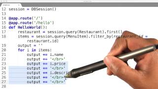 Adding Database to Flask Application Solution - Full Stack Foundations
