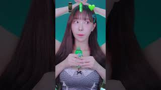 💚남이먹여주는 초록색음식 이모지 먹방 ASMR                 #한글asmr        #먹방asmr