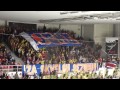 motor Čb hc olomouc 11.kolo baražové skupiny 17.4.2015 choreo domácích