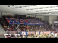 motor Čb hc olomouc 11.kolo baražové skupiny 17.4.2015 choreo domácích