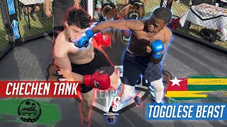 Chechen Tank vs. Togolese Beast: MMA Clash of Youngsters| MMA Octagon | FCL
