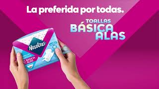 Toallas Higiénicas Nosotras Básicas con Alas