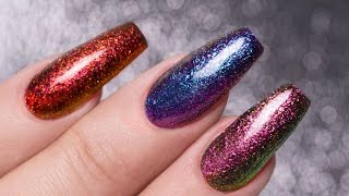 EASY CHAMELEON GLITTER CHROME GEL POLISH COLORS