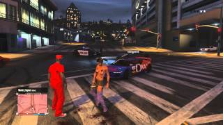 GTA V ONLINE PS3 MESSING ROUND WITH MOD MENU WITH GARAGE BYPASS 1.20