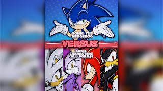 Sonic (All Forms) Vs All Sonic Characters