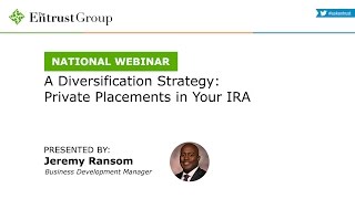 IRA Private Placements and Diversification Strategies | Everything You Need to Know