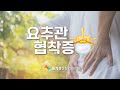 걸을 때 마다 다리통증 있다면 노인성 척추질환인 요추관협착증 증상 의심해봐야