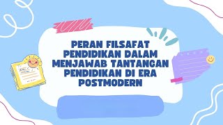 tugas filsafat pendidikan