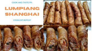 HOW TO COOK LUMPIANG SHANGHAI/LUMPIANG SHANGHAI RECIPE