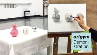 ochabi_「球体のデッサン(4倍速)」artgym_2018