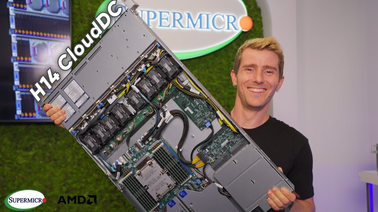 Supermicroтащs H14 Clouddc Ft так Linustechtips Youtube