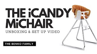 UNBOXING OUR NEW MICHAIR BY ICANDY | HOW TO SET UP HICHAIR | WEANING TODDLER | HOW TO ASSEMBLE