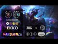 Ekko Jungle vs Kayn - KR Grandmaster Patch 11.7