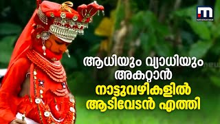 ആധിയും വ്യാധിയും അകറ്റാന്‍ നാട്ടുവഴികളില്‍ ആടിവേടന്‍ എത്തി | Mathrubhumi News