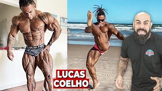 REAGINDO AO TREINO E A TRANSFORMAÇÃO DO BODYBUILDER LUCAS COELHO