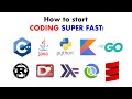 How to Get Started Coding in SECONDS!