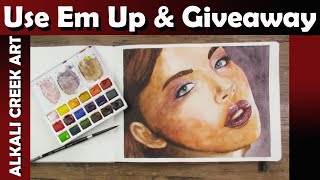 USE UP YOUR WATERCOLORS UPDATE | GIVEAWAY (CLOSED) and 1,000 SUBSCRIBER Q & A Celebration!